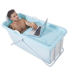 Load image into Gallery viewer, Portable Stand Alone Foldable Bathtub Spa