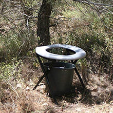 Load image into Gallery viewer, Portable Camping Toilet Seat Porta Potty