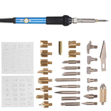 Load image into Gallery viewer, Wood Burning Pyrography Pen Kit