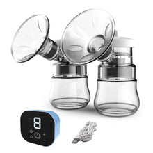 Load image into Gallery viewer, Electric Portable Double Breast Pump Hands Free Breastfeeding