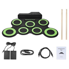 Load image into Gallery viewer, Portable Electric Drum Set Kit
