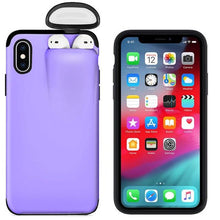 Load image into Gallery viewer, Premium Airpods iPhone Case Holder