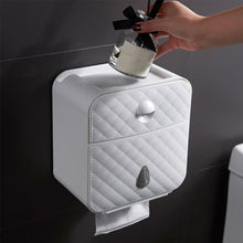 Load image into Gallery viewer, Wall Mounted Toilet Paper Holder With Shelf Storage