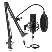 Load image into Gallery viewer, Premium USB Recording Studio Recording Microphone