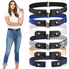 Load image into Gallery viewer, 20 Styles Buckle-Free Waist Belt For Jeans Pants,No Buckle Stretch Elastic Waist Belt For Women/Men,No Hassle Belt