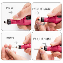Load image into Gallery viewer, Portable Electric Nail File Drill Machine Kit