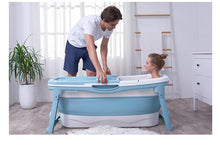 Load image into Gallery viewer, Extra Large Foldable Stand Alone Bathtub For Adults