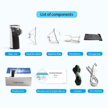 Load image into Gallery viewer, Portable Ultrasonic Nebulizer Handheld Machine