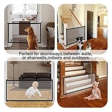 Load image into Gallery viewer, Retractable Stairs Baby Safety Gate
