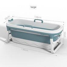 Load image into Gallery viewer, Foldable Stand Alone Bathtub For Adults