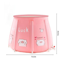 Load image into Gallery viewer, Foldable Stand Alone Portable Bathtub Spa For Adults