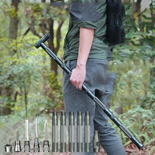 Load image into Gallery viewer, Heavy Duty Collapsible Tactical Survival Walking Stick