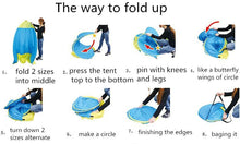 Load image into Gallery viewer, Premium Pop Up Sunshade Beach Canopy Tent Shelter