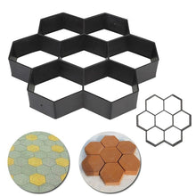 Load image into Gallery viewer, Concrete Paving Stepping Stone Path Molds 7 Piece