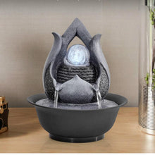 Load image into Gallery viewer, Resin Indoor Tabletop Water Fountain For Desktop