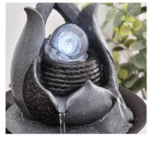 Load image into Gallery viewer, Resin Indoor Tabletop Water Fountain For Desktop
