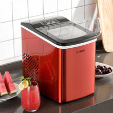 Load image into Gallery viewer, Premium Portable Countertop Sonic Ice Maker Machine