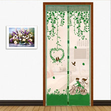 Load image into Gallery viewer, Colorful Magnetic Mesh Screen Doorway Mosquito Net