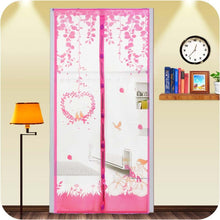 Load image into Gallery viewer, Colorful Magnetic Mesh Screen Doorway Mosquito Net