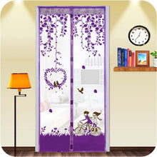 Load image into Gallery viewer, Colorful Magnetic Mesh Screen Doorway Mosquito Net