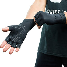 Load image into Gallery viewer, Premium Compression Arthritis Copper Hand Gloves