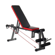 Load image into Gallery viewer, Adjustable Weight Lifting Dumbbell Workout Folding Bench