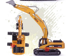 Load image into Gallery viewer, Kids RC Excavator Bulldozer Toy