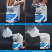 Load image into Gallery viewer, Portable Ultrasonic Handheld Nebulizer Machine
