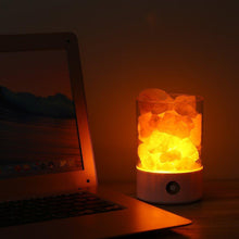 Load image into Gallery viewer, Himalayan Rock Salt Crystal Lamp