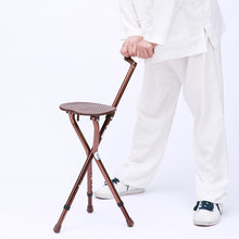 Load image into Gallery viewer, Portable Walking Cane Seat Heavy Duty & Foldable