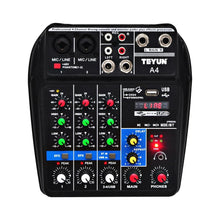 Load image into Gallery viewer, Small Audio Sound Digital Microphone Mixer 48V