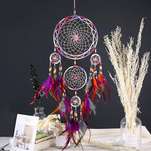 Load image into Gallery viewer, Large Crochet Native American Dream Catcher