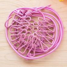 Load image into Gallery viewer, Portable Retractable Clothesline Indoor Outdoor 185cm