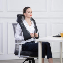 Load image into Gallery viewer, Premium Shiatsu Back Neck and Shoulder Massager with Heat