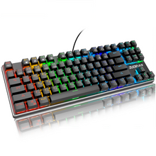 Load image into Gallery viewer, Rainbow RGB Mechanical Gaming Keyboard For PC
