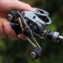 Load image into Gallery viewer, Premium Baitcaster Fisher Reel - Silver
