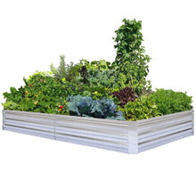 Load image into Gallery viewer, Heavy Duty Raised Garden Bed Planter Elevated Box - 8ft x 4ft x 1ft
