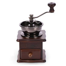 Load image into Gallery viewer, Antique Manual Hand Coffee Burr Grinder
