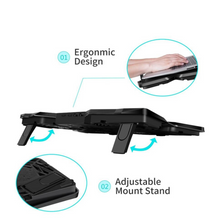 Load image into Gallery viewer, Laptop Cooling Pad Stand With Four Fans
