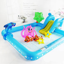 Load image into Gallery viewer, Kids Backyard Inflatable Blow Up Water Slide Pool
