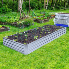 Load image into Gallery viewer, Heavy Duty Raised Garden Bed Planter Elevated Box - 8ft x 4ft x 1ft
