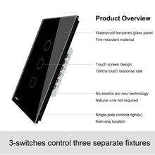 Load image into Gallery viewer, Smart Light Dimmer Wifi Home Switch, US Plug
