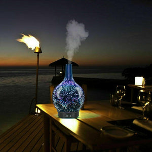 Galaxy Premium Essential Oil Diffuser 3D Aromatherapy Humidifier