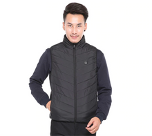 Load image into Gallery viewer, Snap On Heated Electric Jacket Battery Operated
