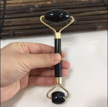 Load image into Gallery viewer, Jade Face Stone Roller Massage Tool
