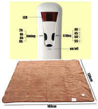 Load image into Gallery viewer, Portable Electric USB Heated Throw Blanket
