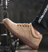 Load image into Gallery viewer, Men&#39;s Composite Steel Toe Work Boots Comfortable
