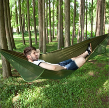 Load image into Gallery viewer, Premium Portable Camping Hammock With Mosquito And Bug Net
