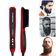 Load image into Gallery viewer, Heated Beard Straightener Comb Brush
