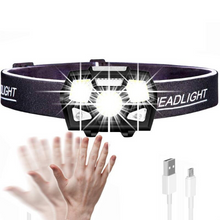 Load image into Gallery viewer, Bright Rechargeable LED Headlamp Light
